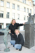 "König-Albert-Brunnen in Plauen, Norbert Marten und Christel Mandos Feldmann, Foto: Jürgen Preuß